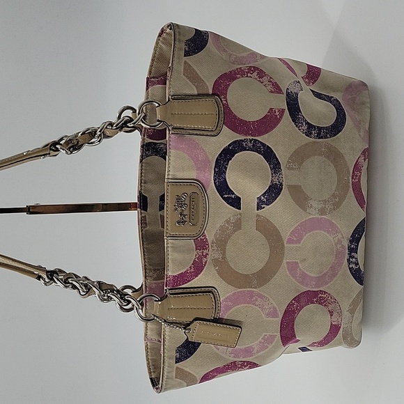 Coach Multicolor Signature Tote and Wallet Set - Picture 3 of 16